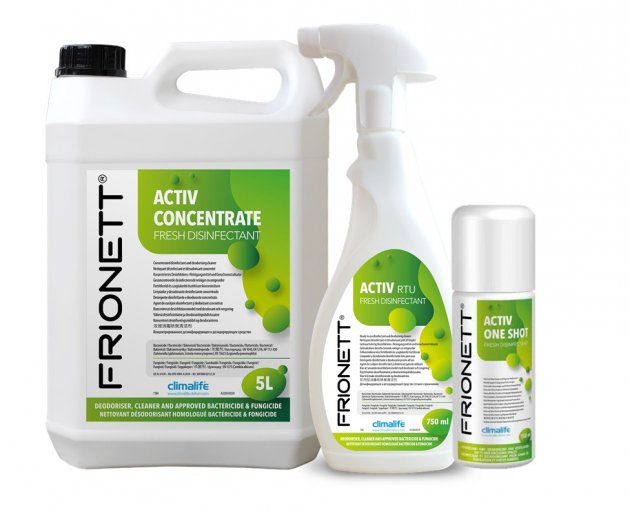 Frionett Activ' 抗菌除臭/除霉味清洗劑
